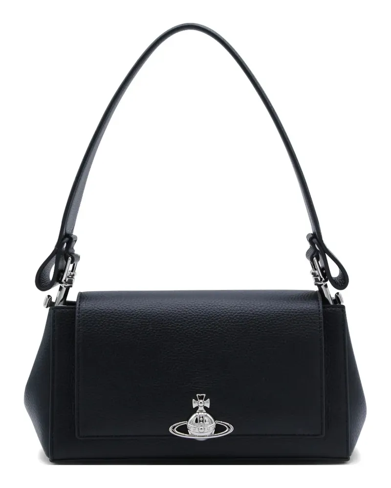 Vivienne Westwood Hazel Orb-detail shoulder bag - Schwarz Schwarz