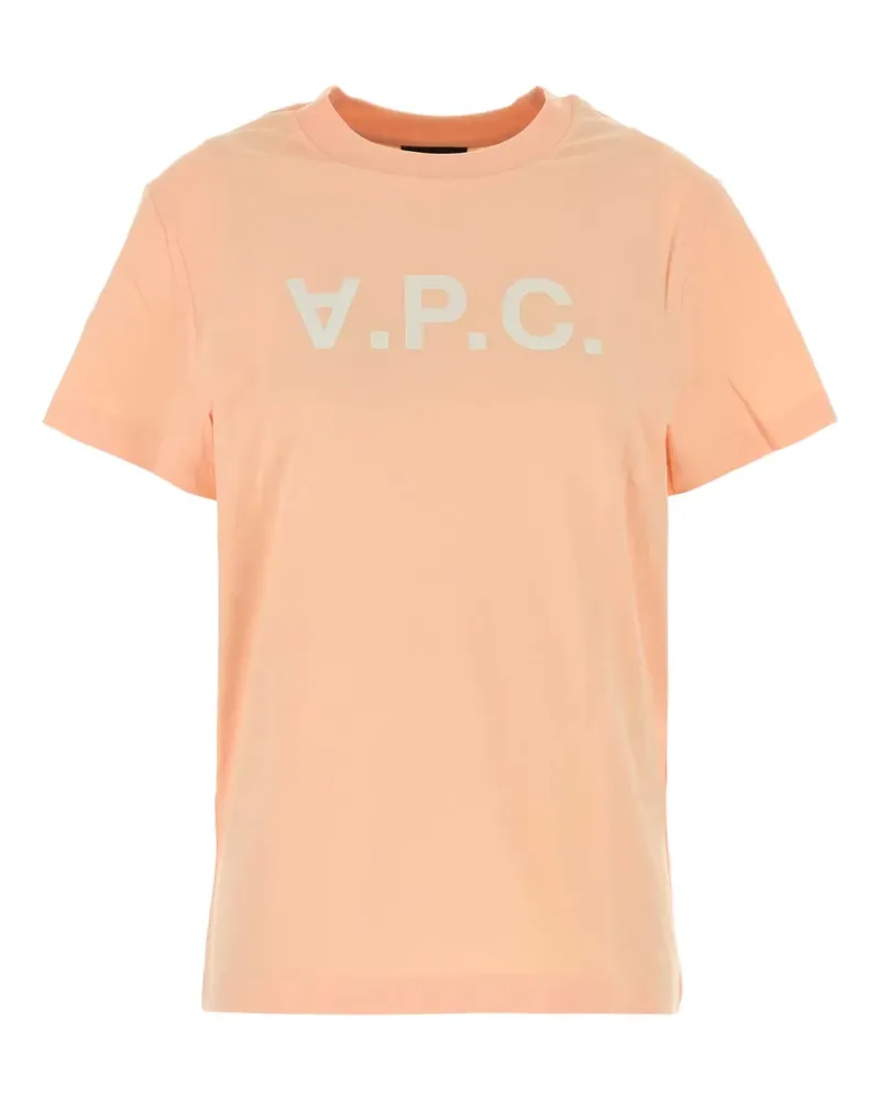 A.P.C. Klassisches T-Shirt - Rosa Rosa