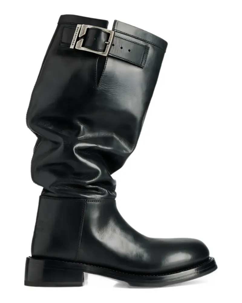 Balenciaga Motor boot in black - Schwarz Schwarz