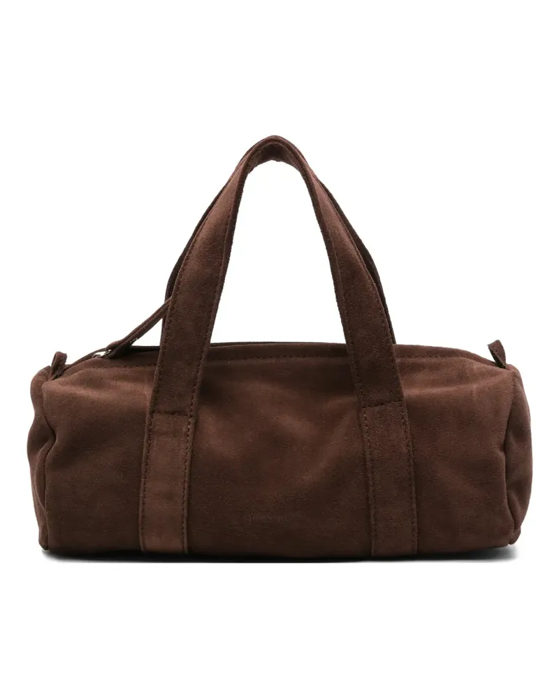GIMAGUAS Mini Claudia Tote Bag aus Wildleder - Braun Braun