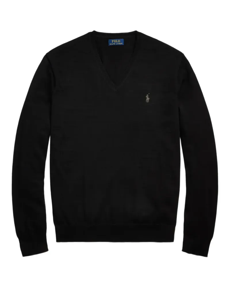 Ralph Lauren Pullover mit V-Ausschnitt - Schwarz Schwarz
