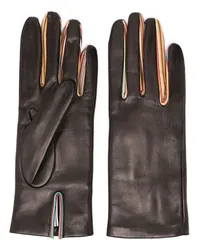 Paul Smith Handschuhe mit Streifendetail Schwarz