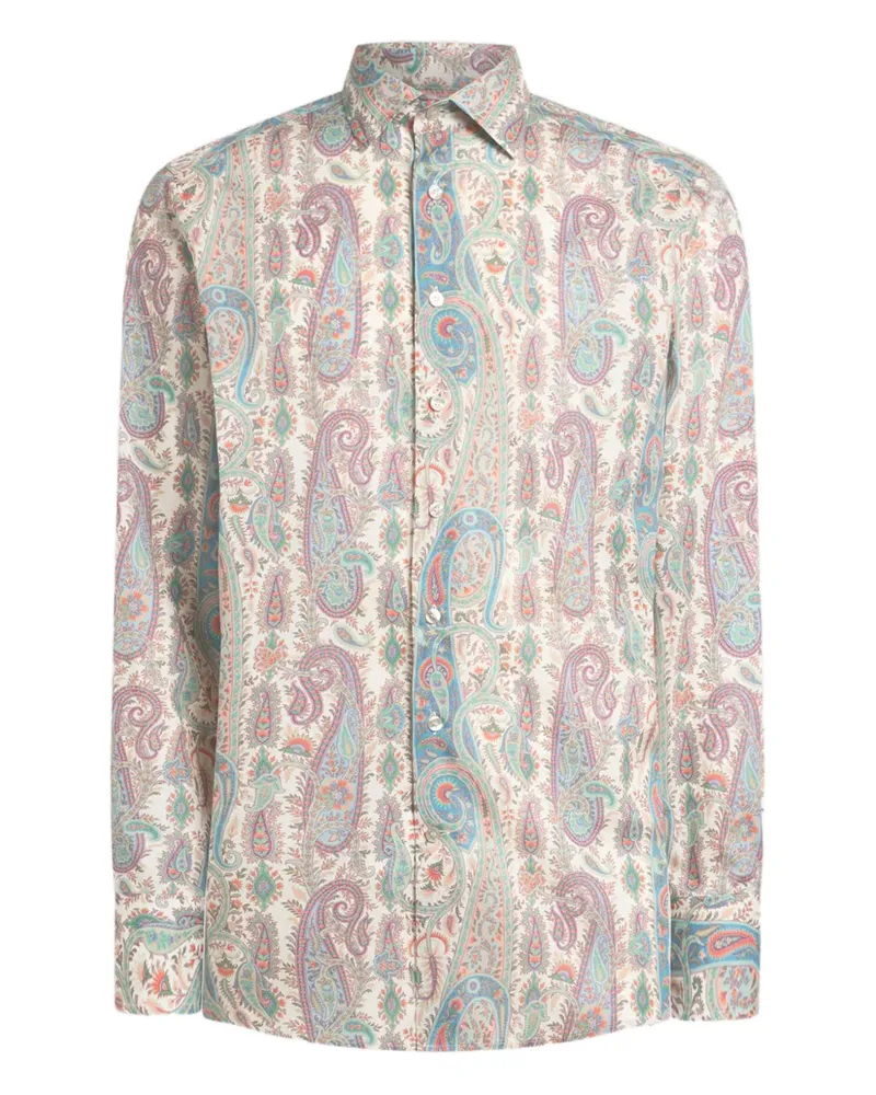 Etro Hemd mit Paisleymuster - Nude Nude