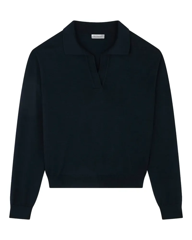Paul & Shark wool-blend polo shirt - Blau Blau