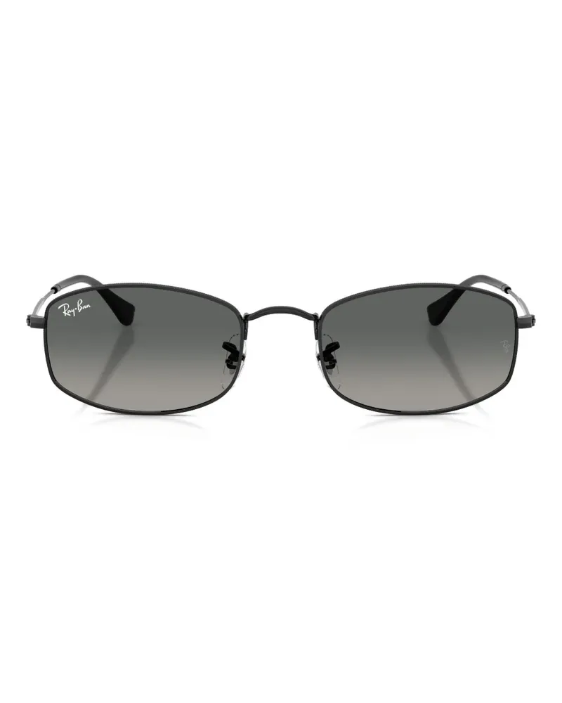 Ray Ban geometric-frame sunglasses - Schwarz Schwarz