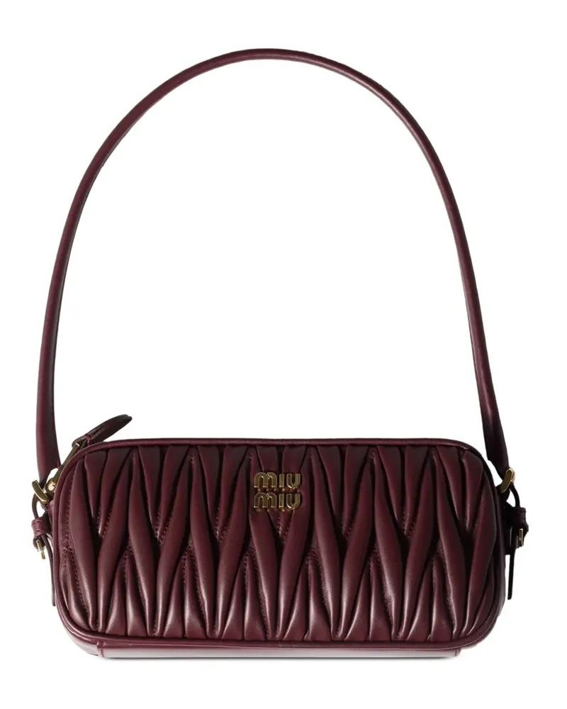 Miu Miu Clutch mit verstellbarem Riemen - Rot Rot