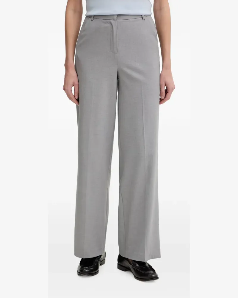 Benetton pressed-crease trousers - Grau Grau