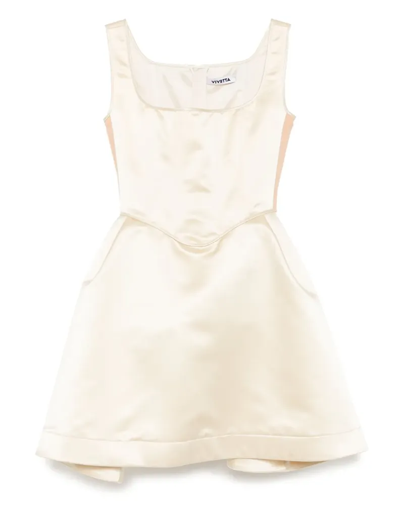 Vivetta Midikleid mit Bustier-Oberteil - Nude Nude