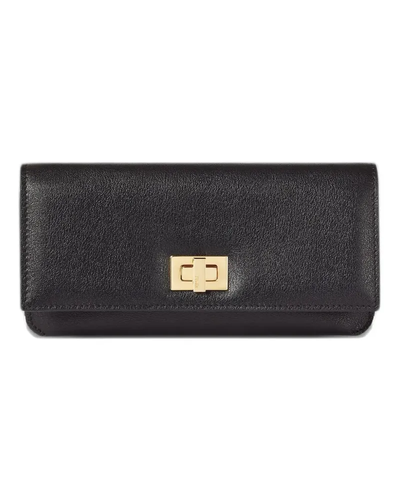 Fendi Way leather wallet - Schwarz Schwarz