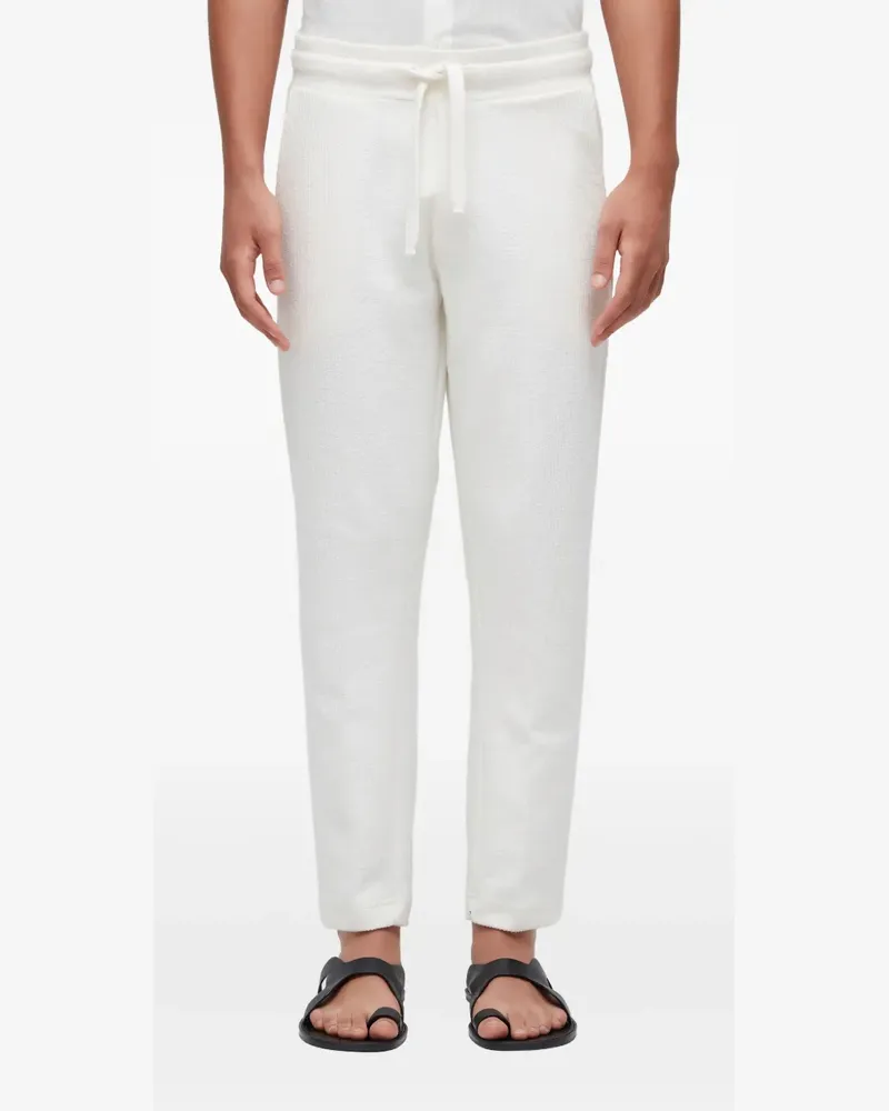 Osklen Canelado Hose mit Kordelzug - Weiß Weiß