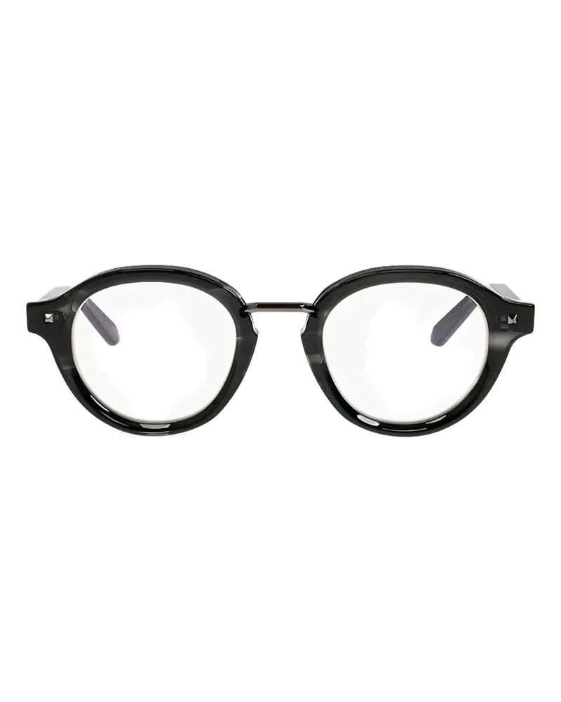 Valentino Garavani round-frame glasses - Schwarz Schwarz