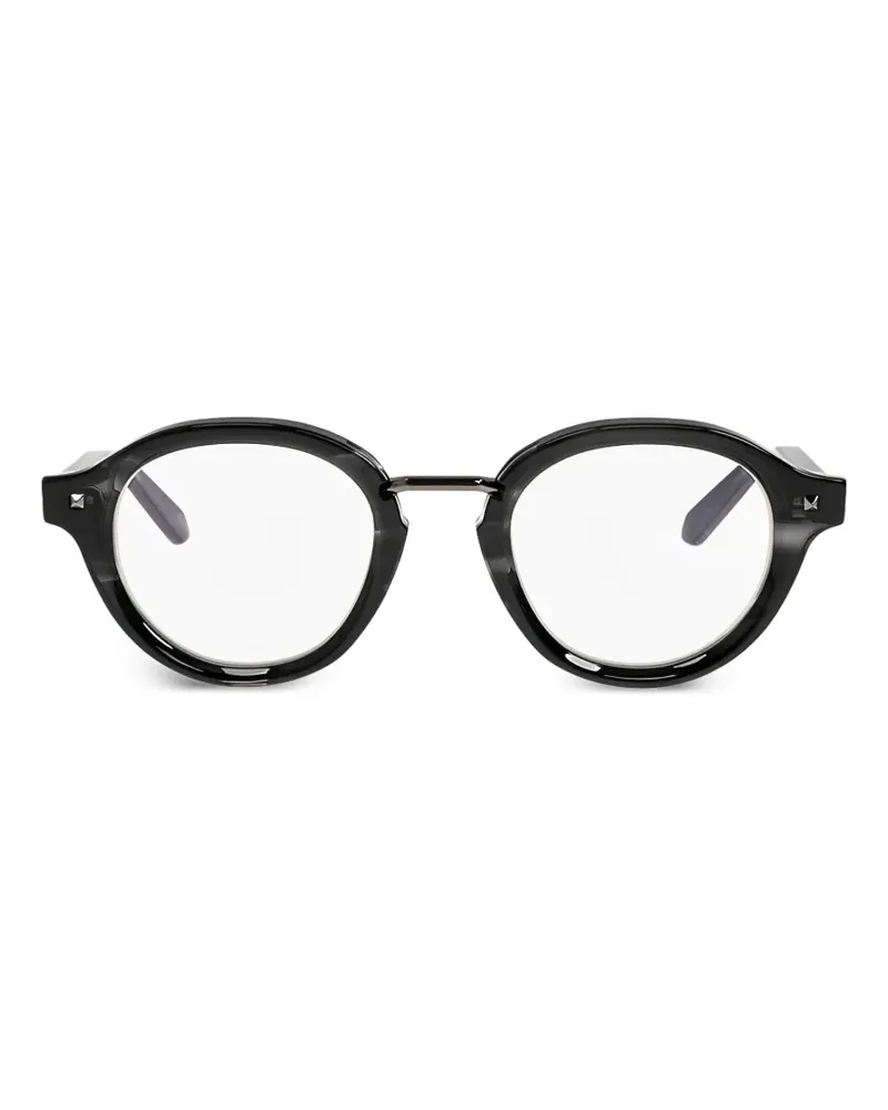 Valentino Garavani round-frame glasses - Schwarz Schwarz