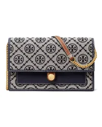 Tory Burch Portemonnaie mit T-Monogramm Blau