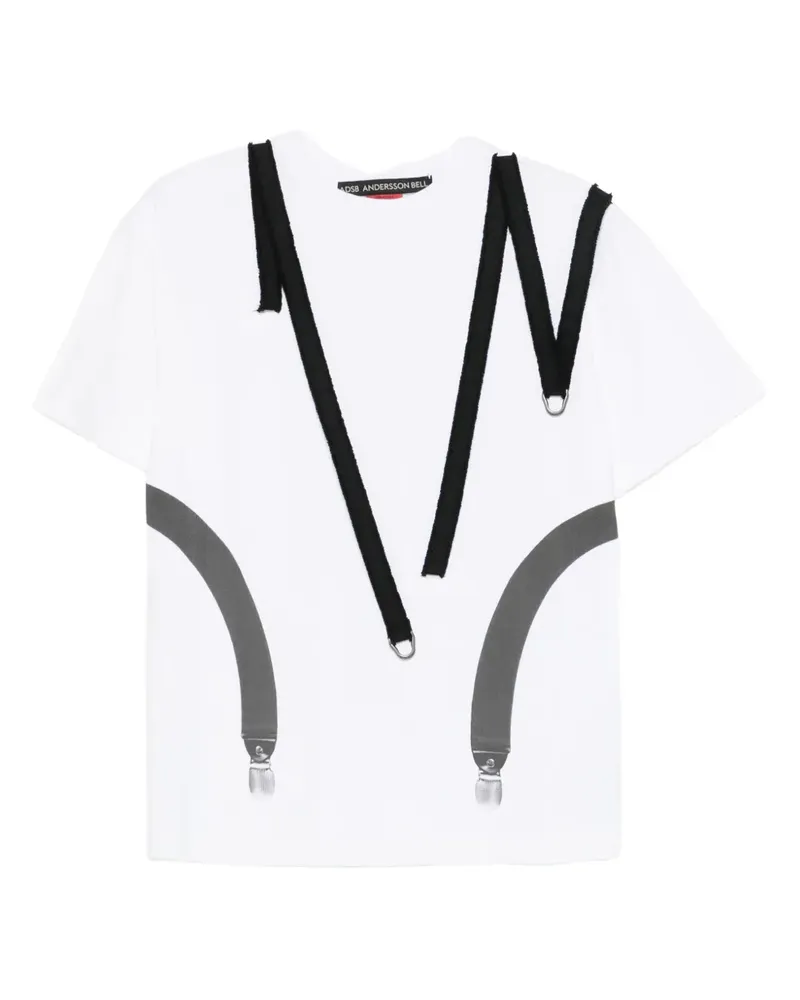 Andersson Bell Faye T-Shirt - Weiß Weiß