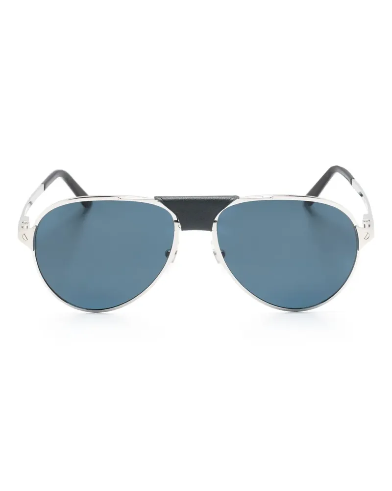Cartier Santos de Cartier Pilotenbrille - Silber Silber