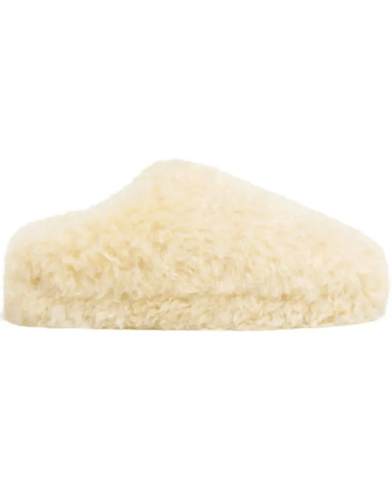 APPARIS Misha bouclette slippers - Nude Nude
