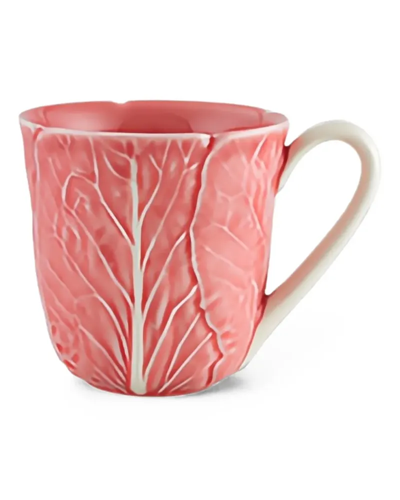 Bordallo Pinheiro Couve mug (set of four) - Rosa Rosa