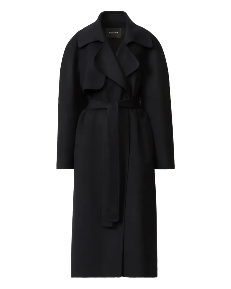 Fabiana Filippi Trenchcoat mit Gürtel - Blau Blau