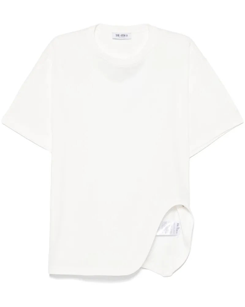ATTICO Klassisches T-Shirt - Weiß Weiß