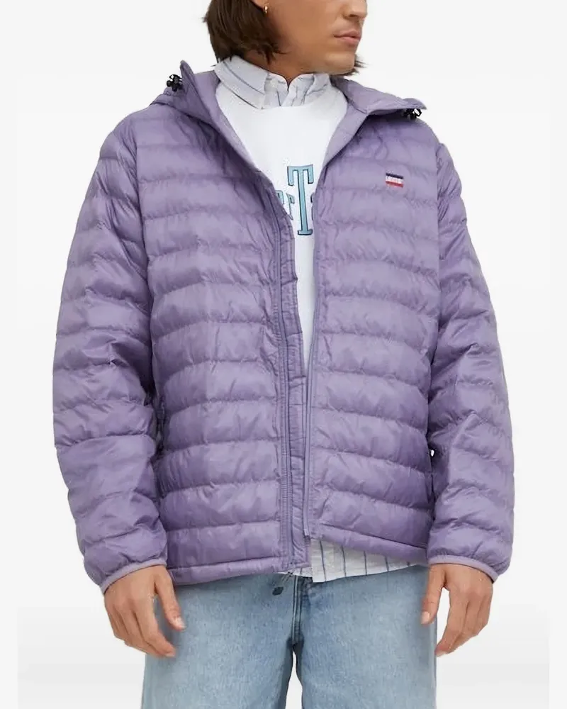 Levi's Gesteppte Kapuzenjacke - Violett Violett