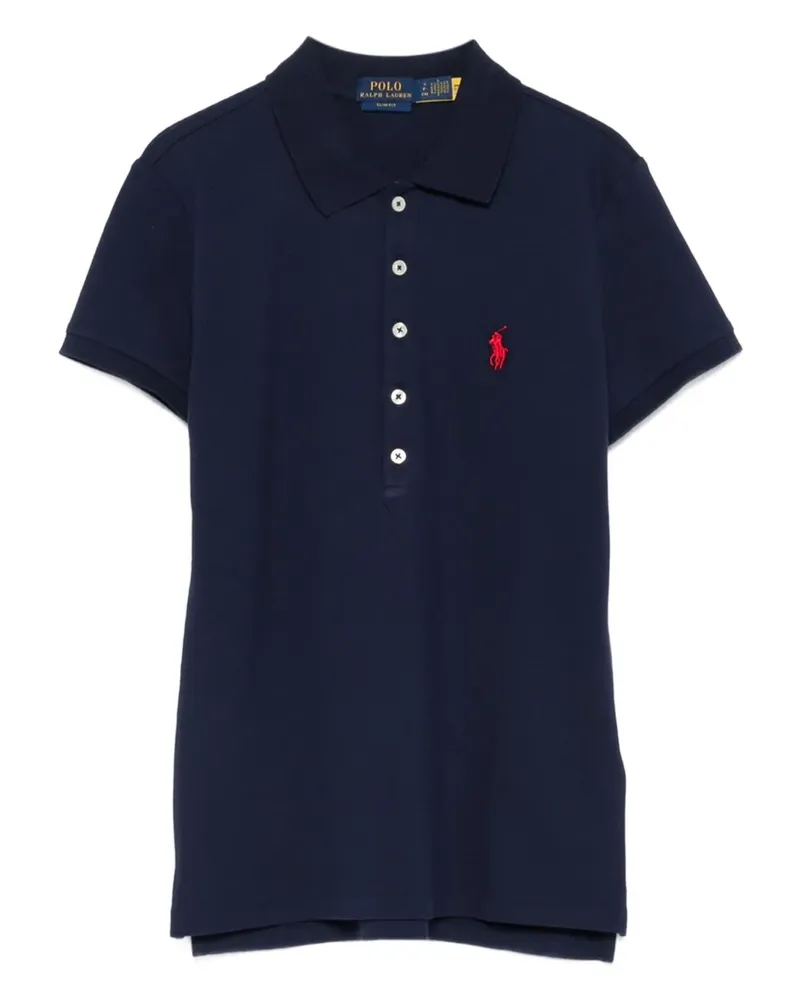 Ralph Lauren Poloshirt mit kurzen Ärmeln - Blau Blau