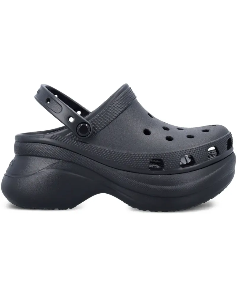 Crocs Clogs mit Plateau - Schwarz Schwarz