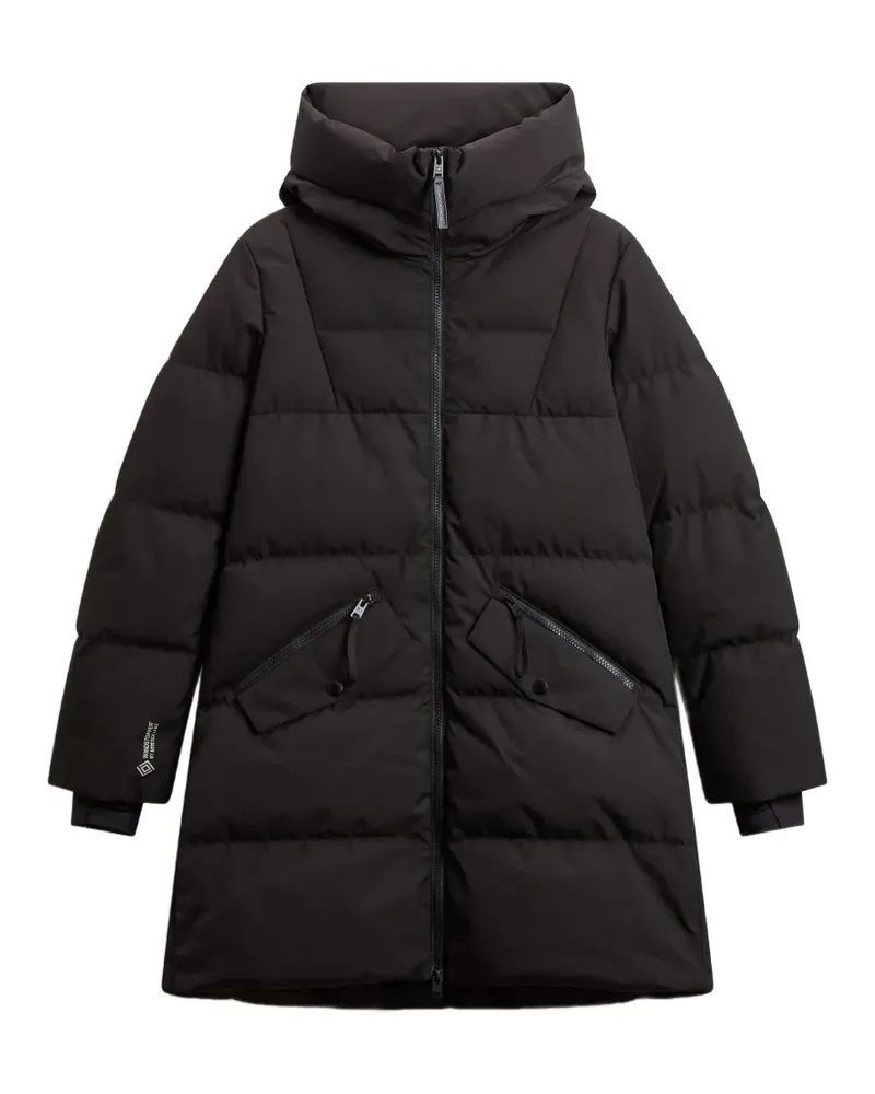 Woolrich Parka mit Kapuze - Schwarz Schwarz