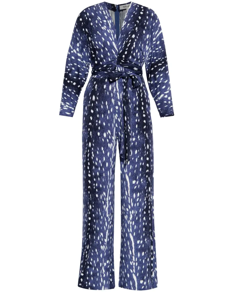 Diane von Furstenberg Aurelia Jumpsuit - Blau Blau