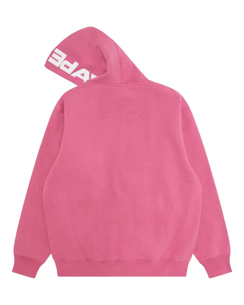 BAPE Kapuzenjacke mit Reißverschluss - Rosa Rosa
