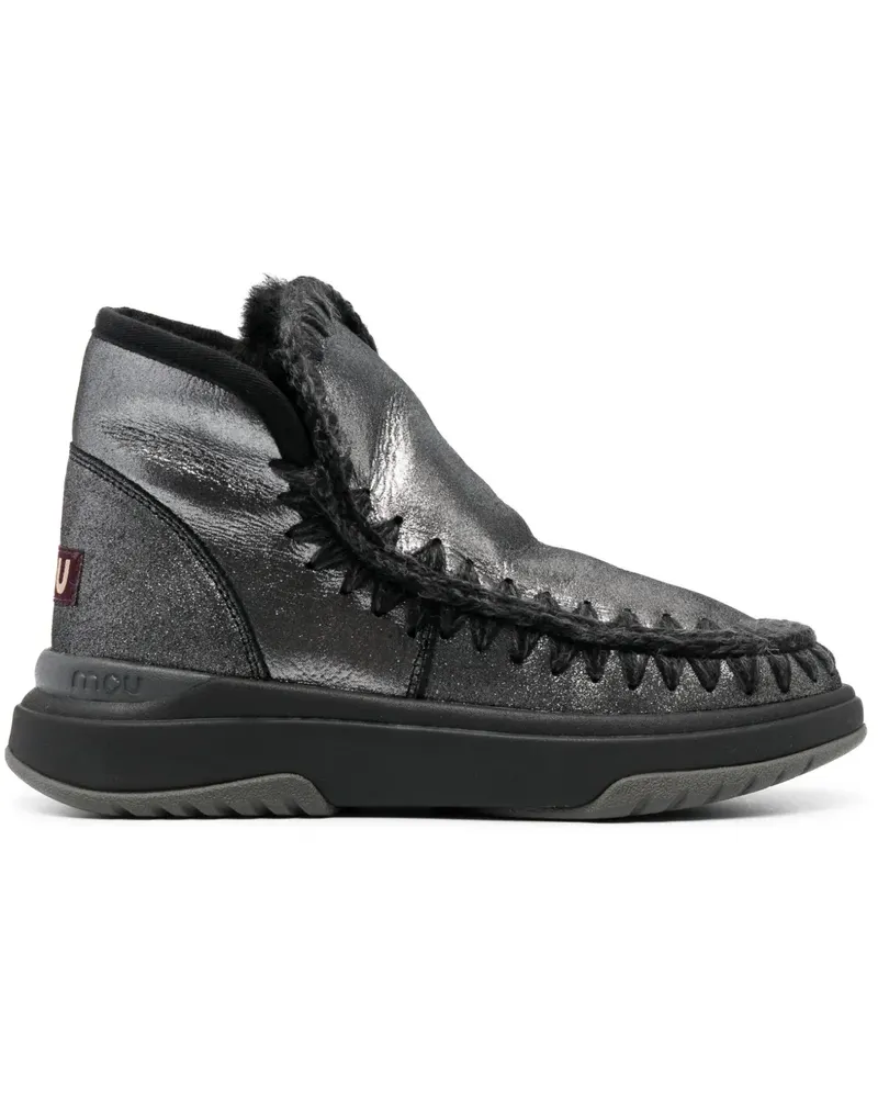 Mou Sneaker-Boots mit Häkeldetails - Grau Grau