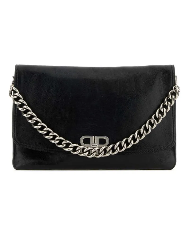Balenciaga Große BB Soft Schultertasche - Schwarz Schwarz