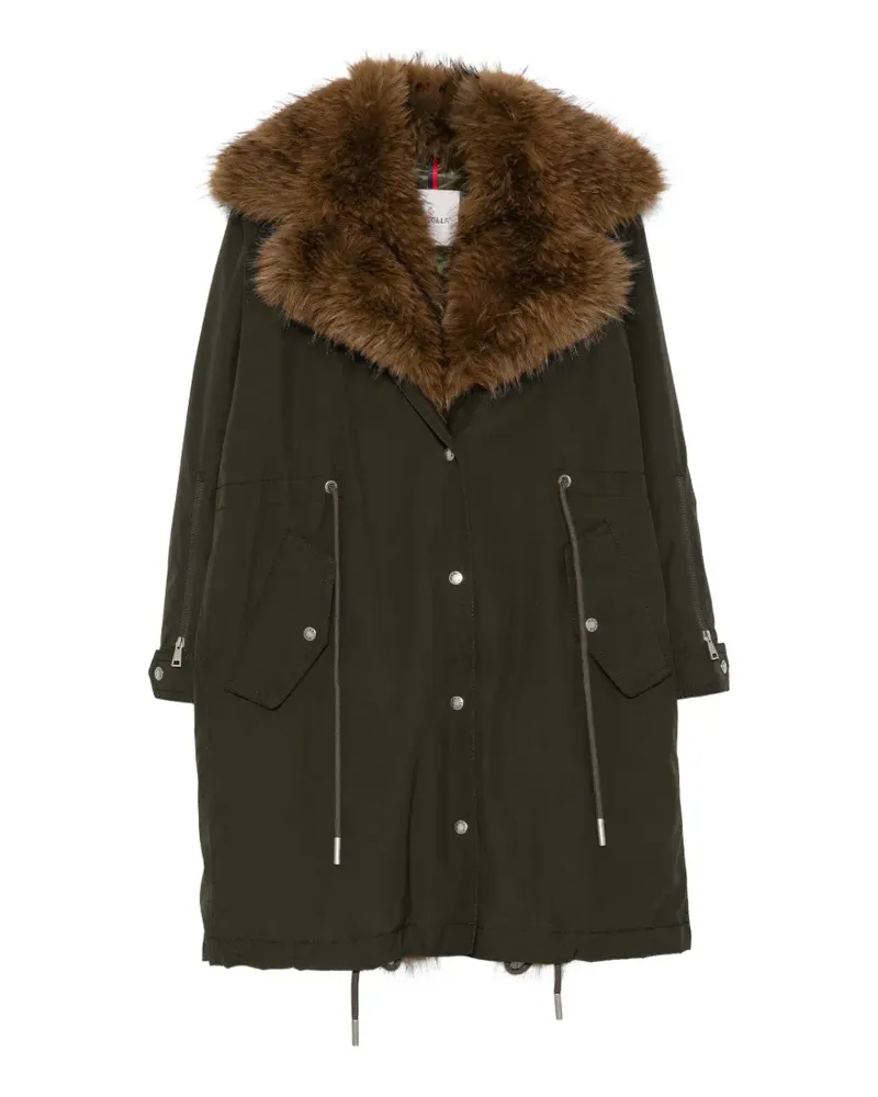 Moncler Parka mit Kordelzug - Grün Grün