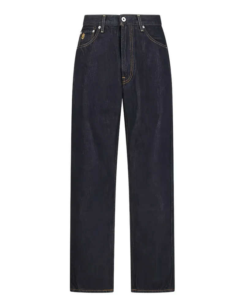 BAPE Ape Head jeans - Blau Blau