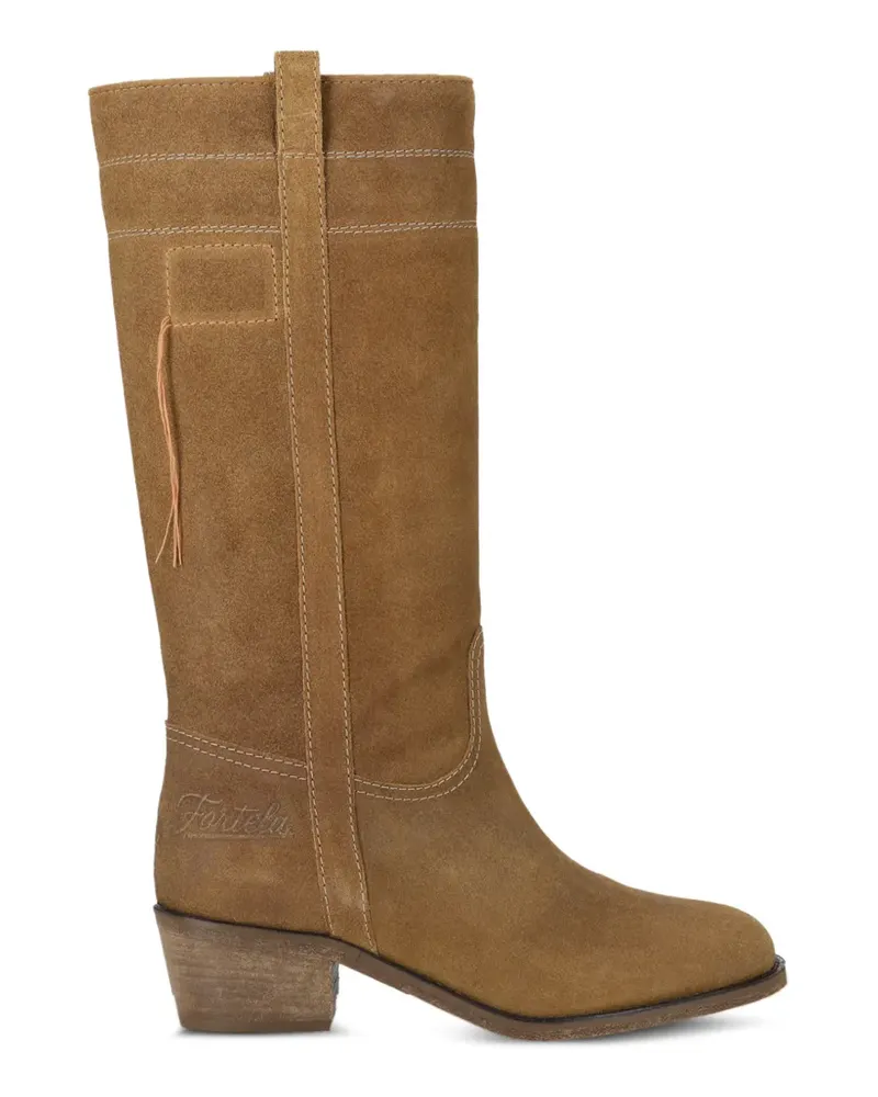 Fortela Camperos suede boots - Braun Braun
