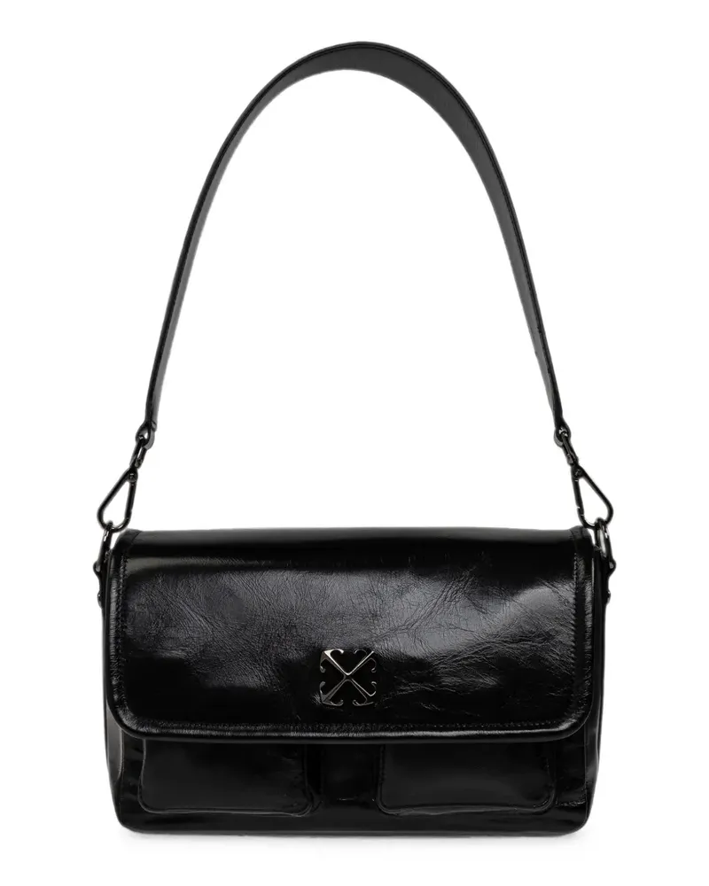 OFF-WHITE Dumbo leather shoulder bag - Schwarz Schwarz