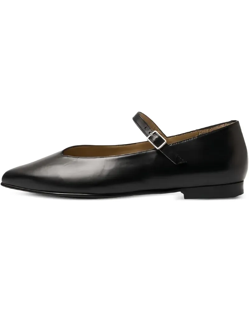 Selected Ballerinas mit spitzer Kappe - Schwarz Schwarz