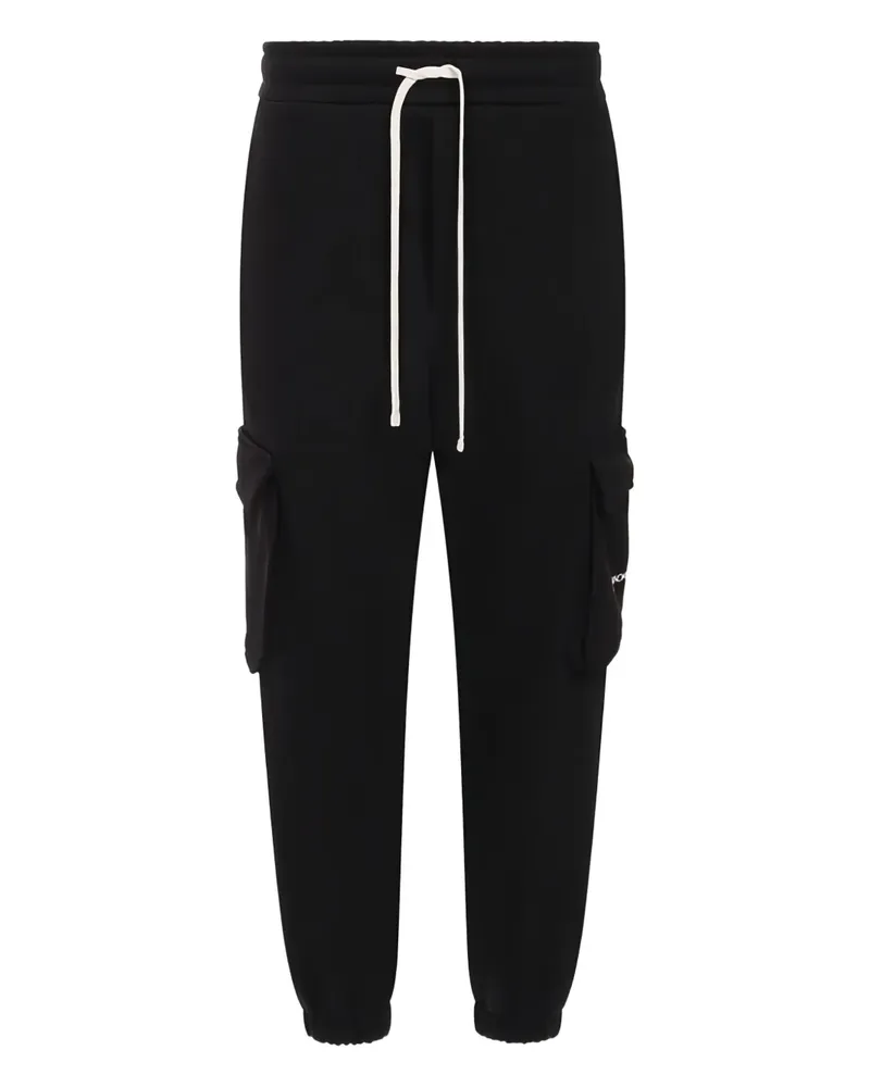 HINNOMINATE drawstring cargo trousers - Schwarz Schwarz