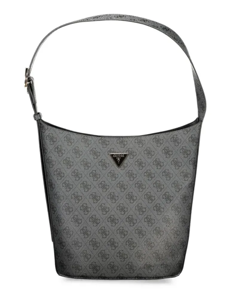 Guess black polyurethane tote bag - Grau Grau