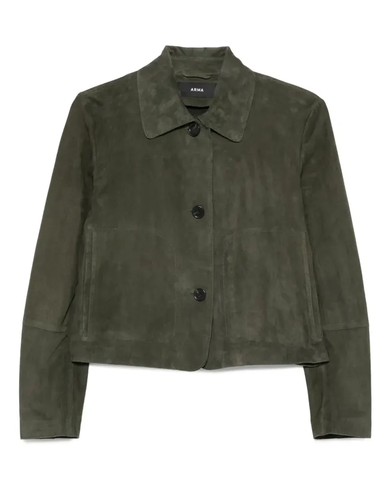 Arma EMY Wildlederjacke - Grün Grün