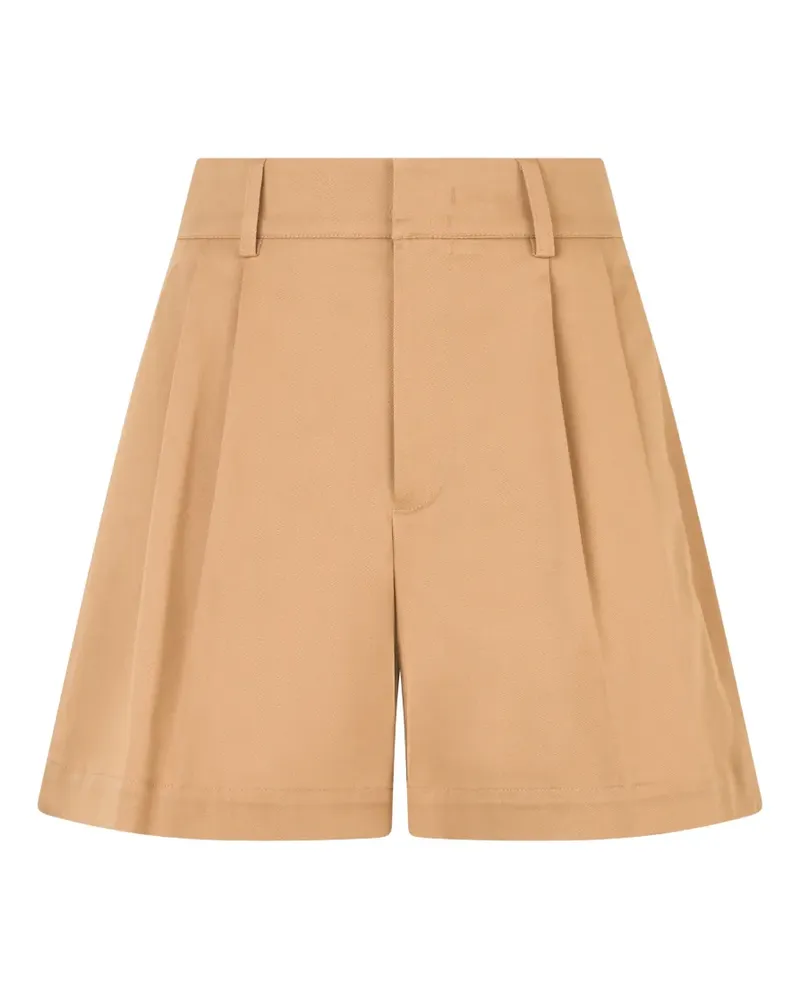 Valentino Garavani Klassische Shorts mit Bundfalten - Nude Nude