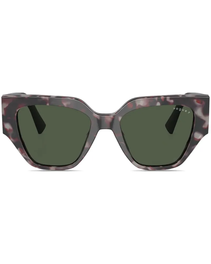 Vogue Sonnenbrille in Schildpattoptik - Schwarz Schwarz