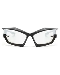 Givenchy Giv Cut Sonnenbrille mit Shield-Gestell Schwarz