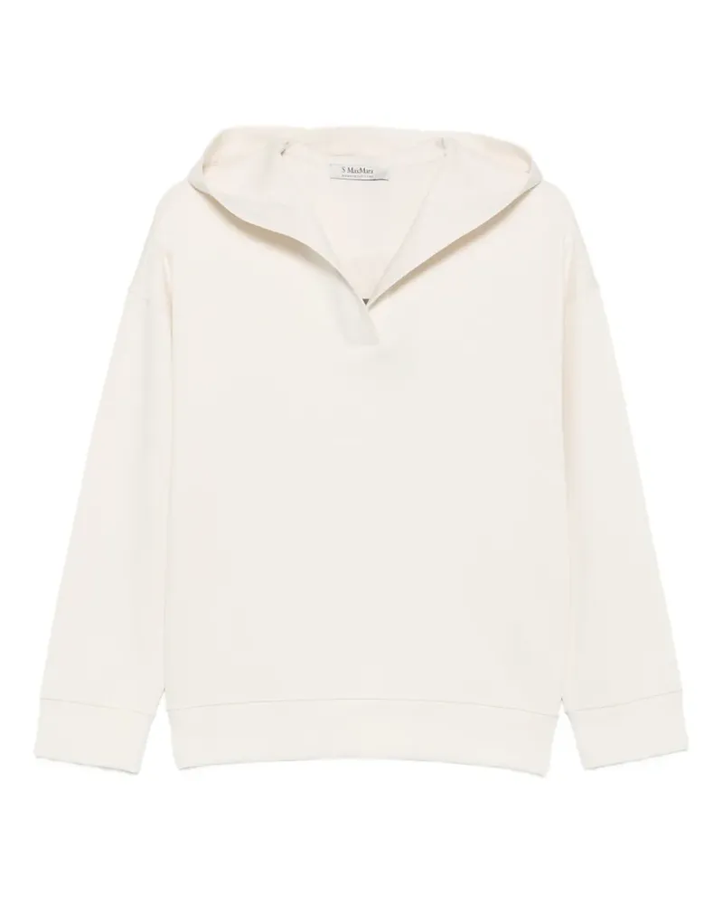 Max Mara Max Mara hooded long-sleeve hoodie - Nude Nude