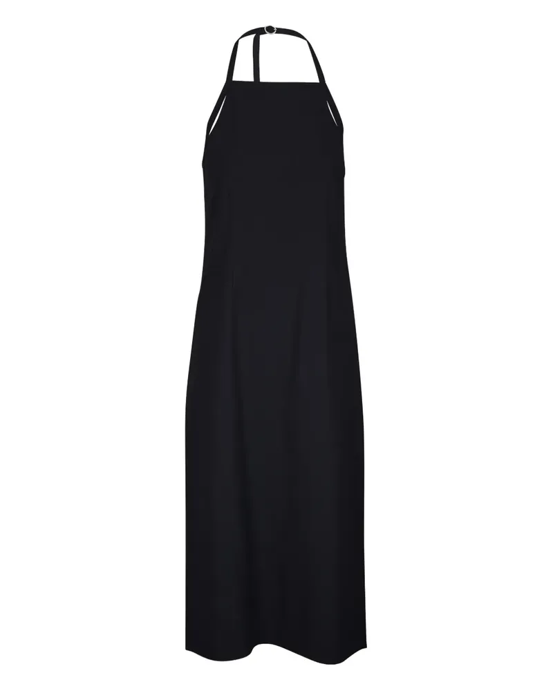 Vince Midikleid mit Neckholder - Schwarz Schwarz
