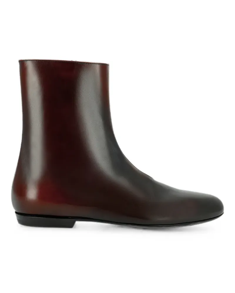 Dries van Noten Sock-Boots aus Leder - Braun Braun
