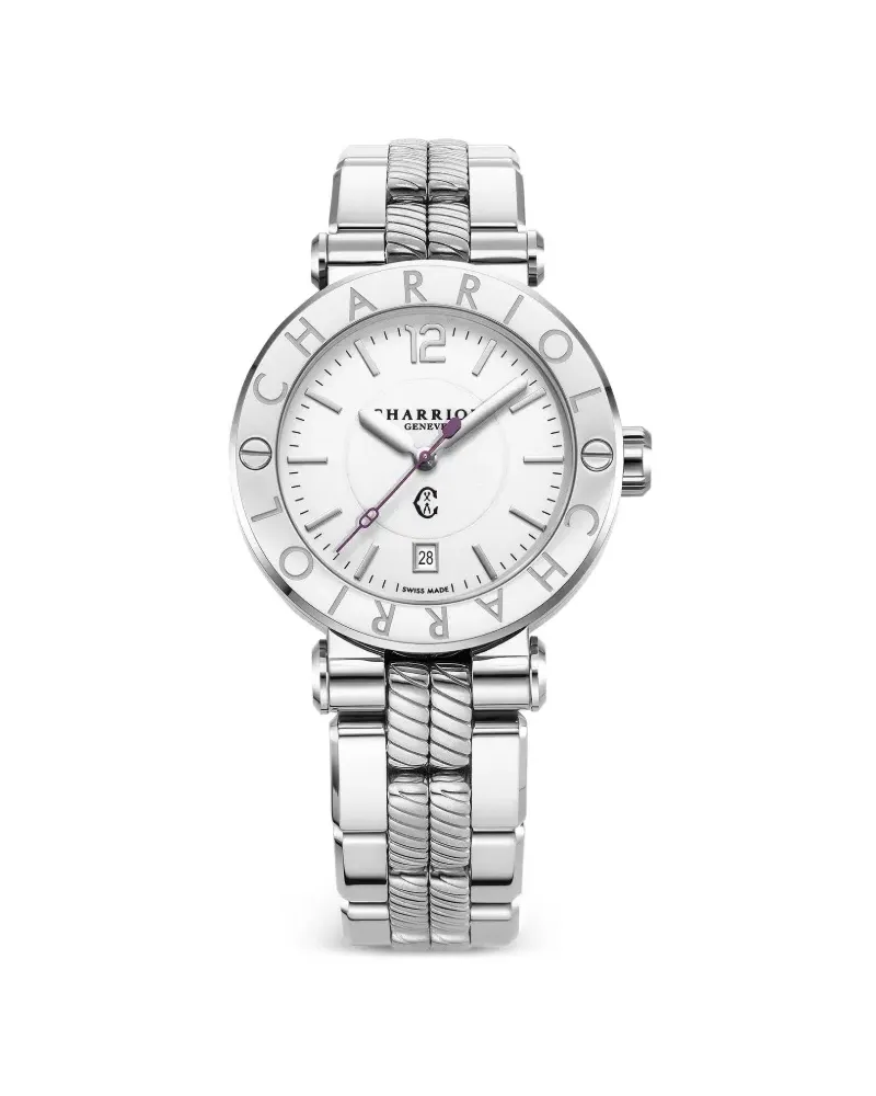 CHARRIOL Navigator Cruise 41mm - Weiß Weiß