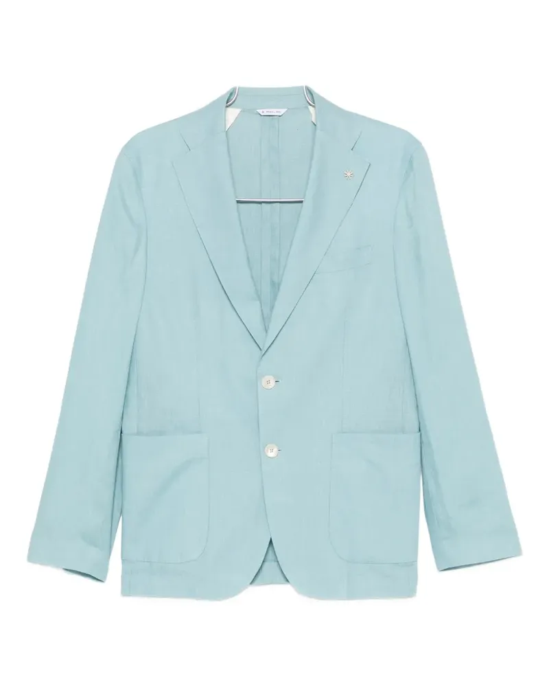 Manuel Ritz straight-leg suit - Blau Blau