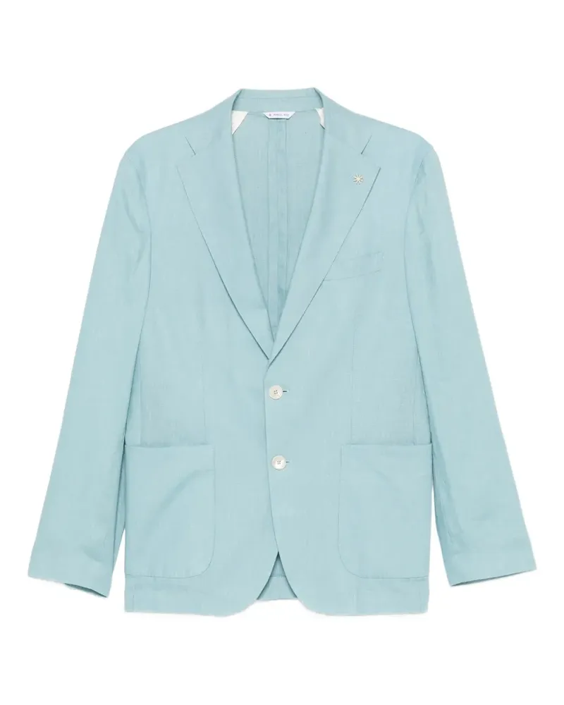 Manuel Ritz straight-leg suit - Blau Blau