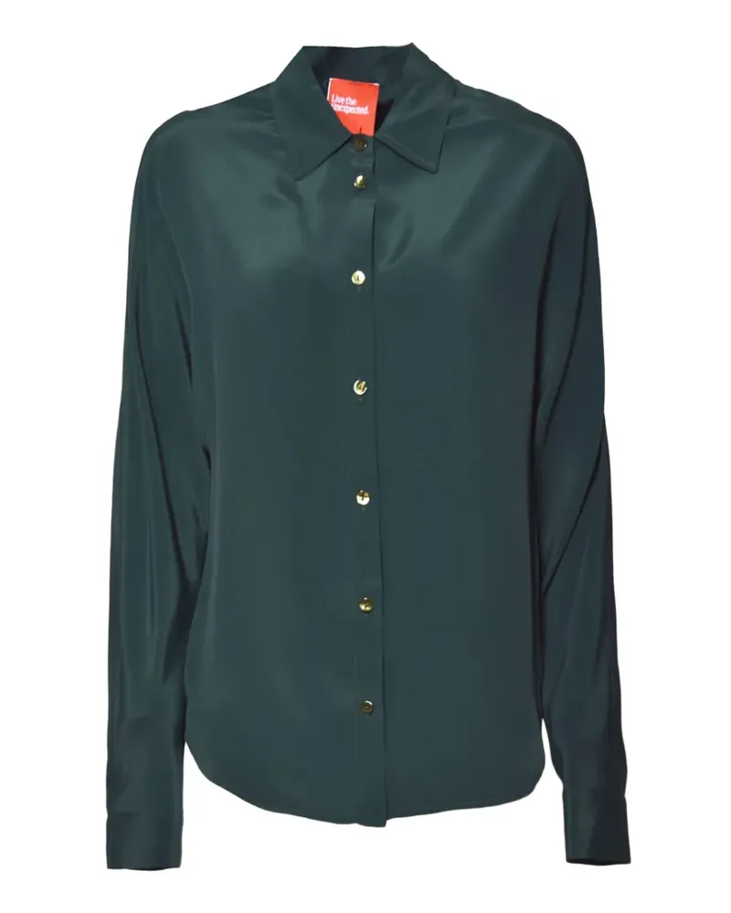..,merci buttoned long-sleeve shirt - Grün Grün