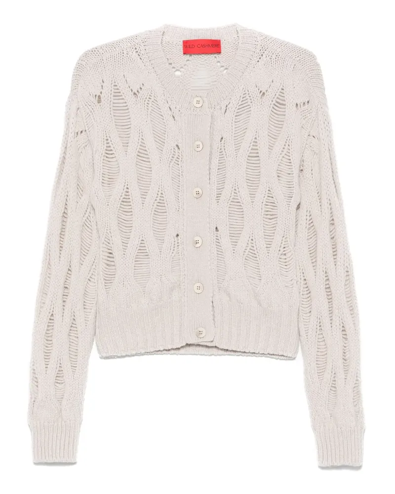 Wild Cashmere Lydia Cardigan - Nude Nude